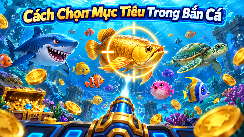Cách chọn mục tiêu trong bắn cá